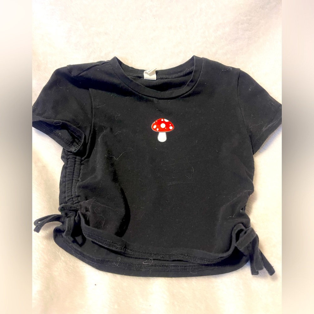 Mushroom crop top